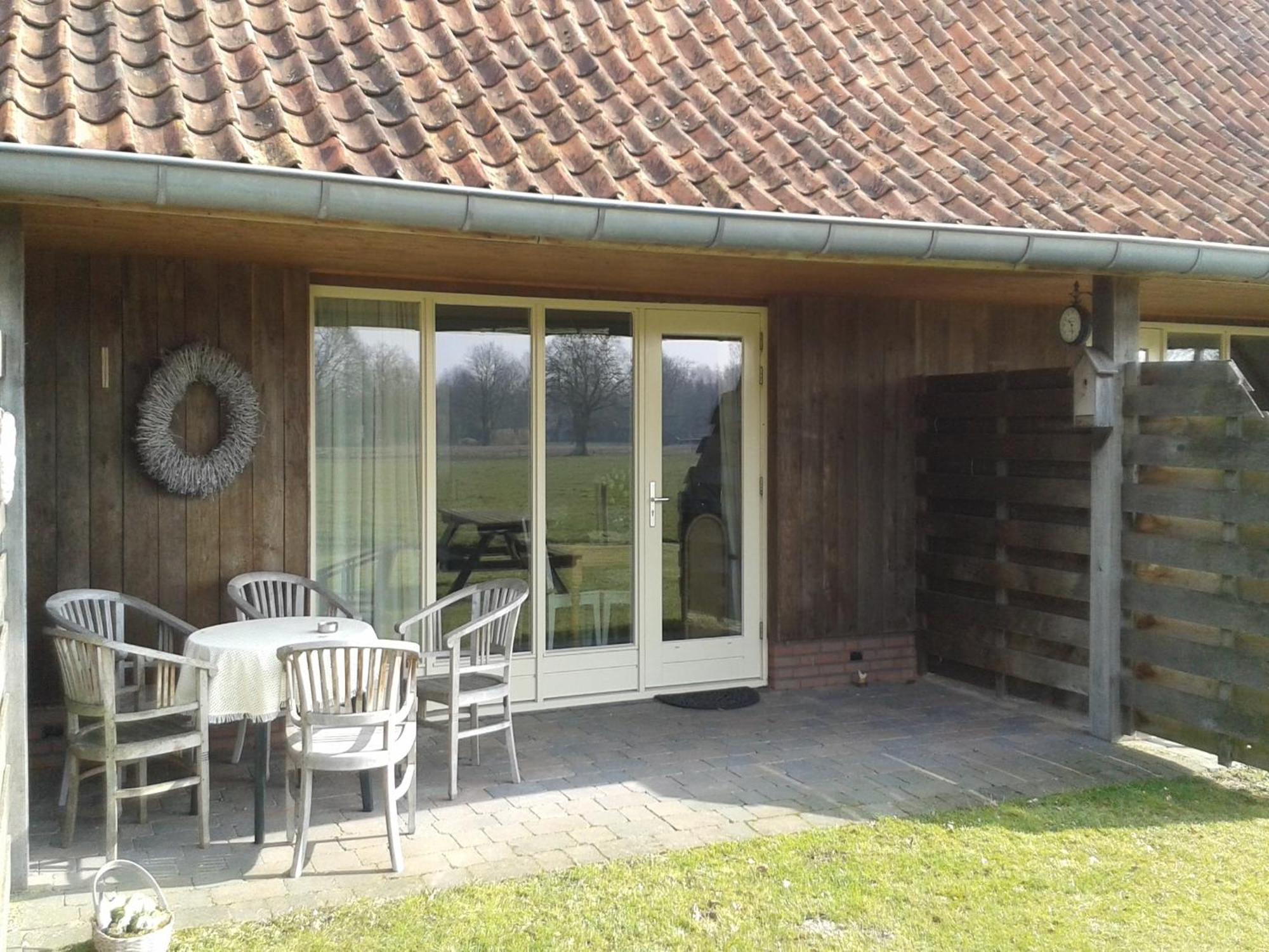 Holiday Home In Geesteren With Roof Terrace Garden Furniture Exterior foto